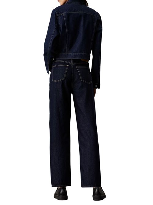 Jeans blu scuro in cotone Calvin Klein Jeans | J20J2254691AP